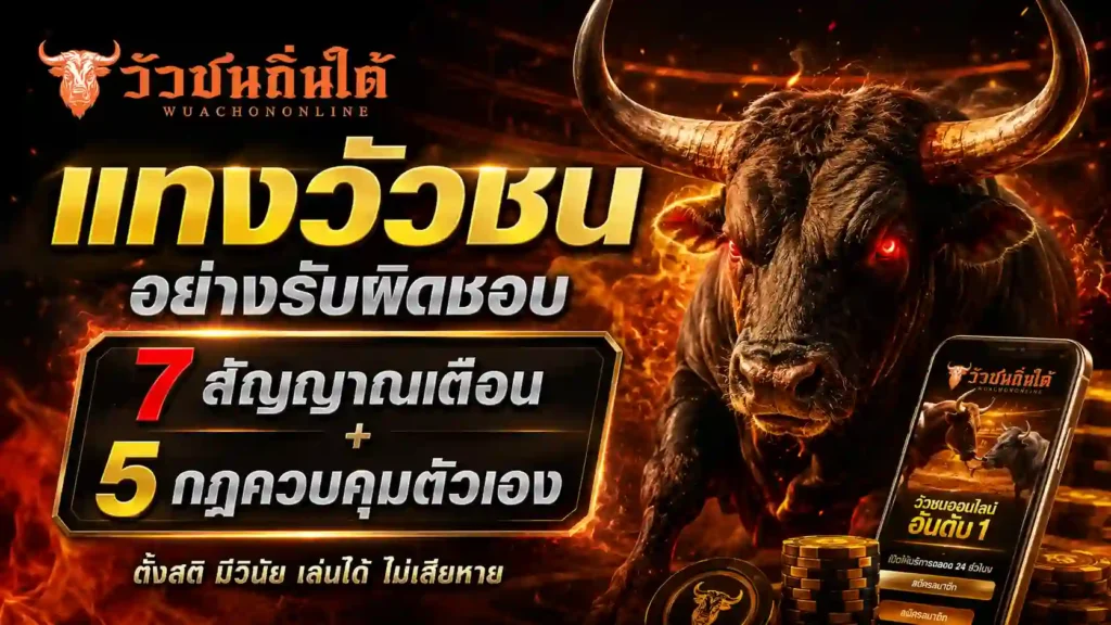 แทงวัวชนอย่างรับผิดชอบ 7 สัญญาณเตือน