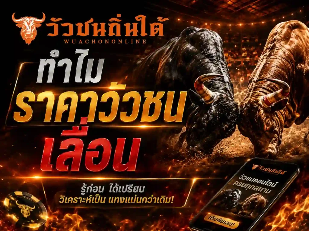 ทำไม ราคาวัวชน เลื่อน